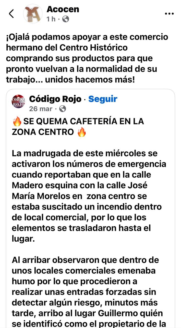 Comerciantes del centro piden apoyo